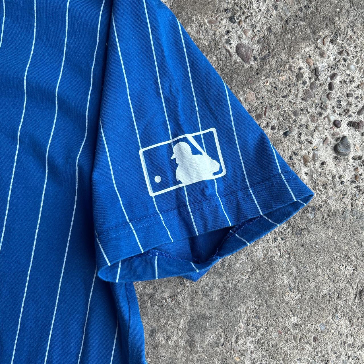 Blue Striped LA Dodgers MLB T-Shirt