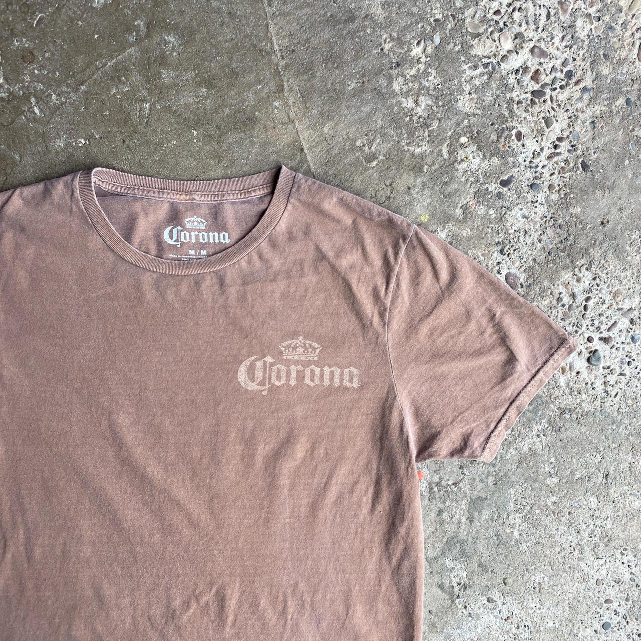 Brown Corona Extra Graphic T-Shirt - M