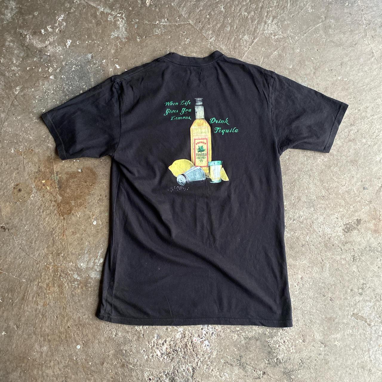 Black ‘Weekender’ Single Pocket T-Shirt w/ Back Print