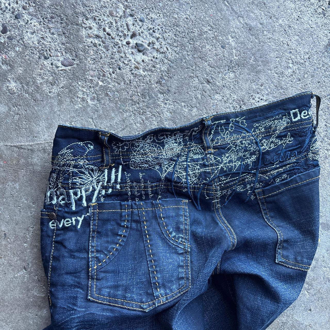 Y2K Desigual Slim Fit Jeans - Size 10