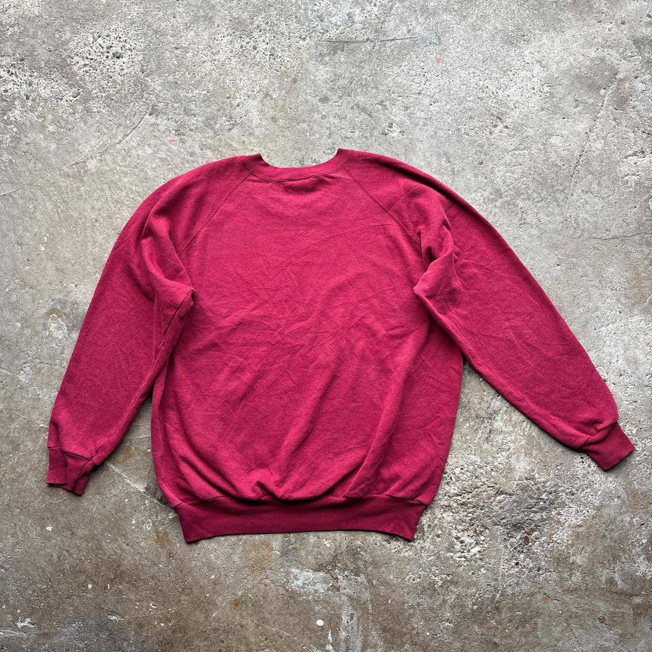 Vintage red sweatshirt