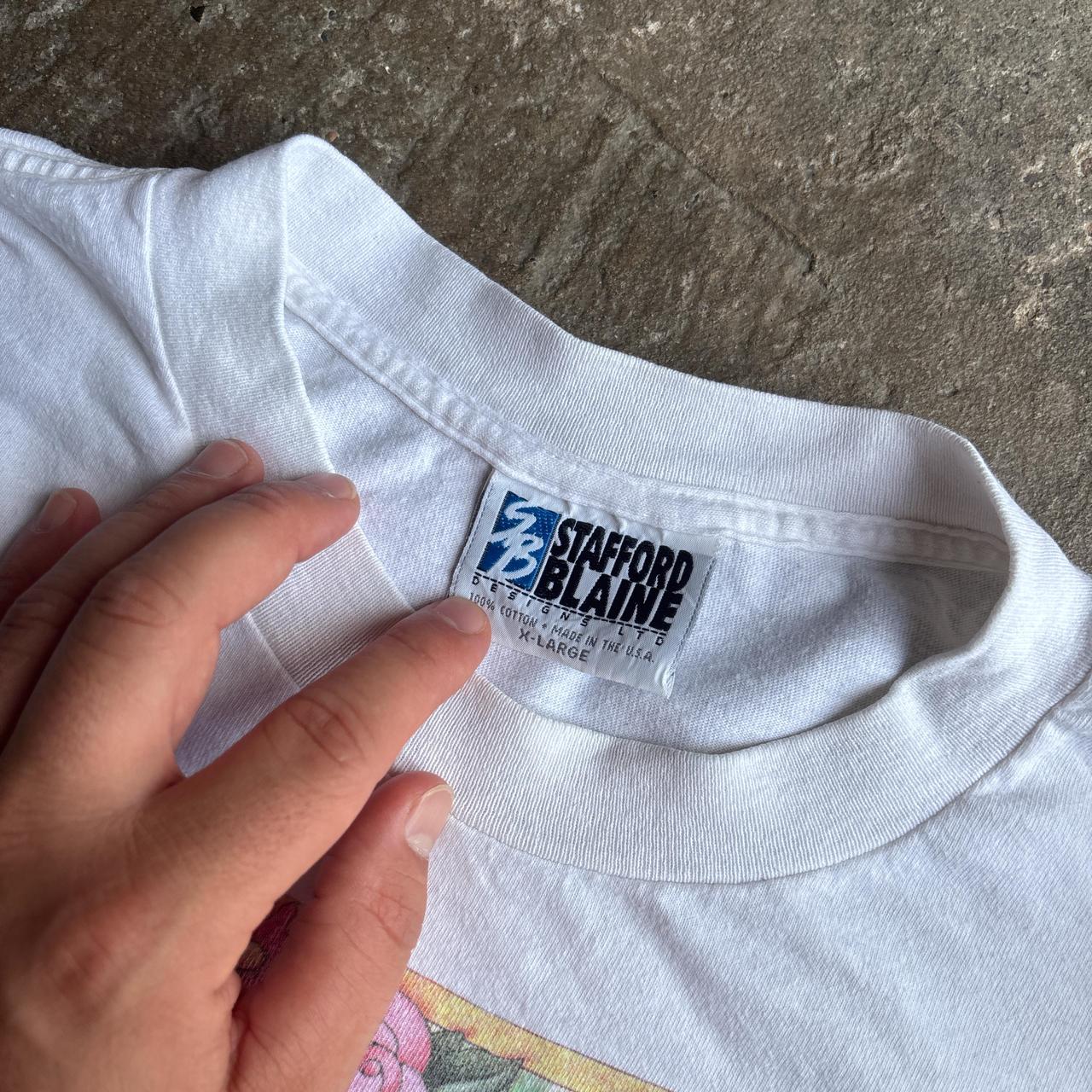 90s White “Bloom Where You’re Planted” single stitch t-shirt