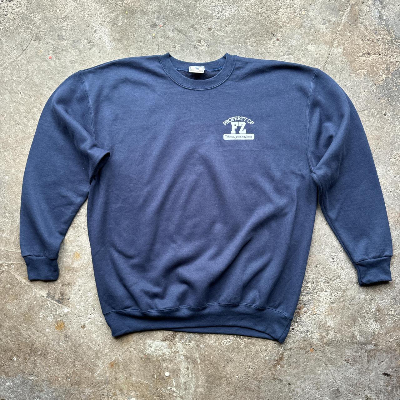Lee Navy sweatshirt with white print