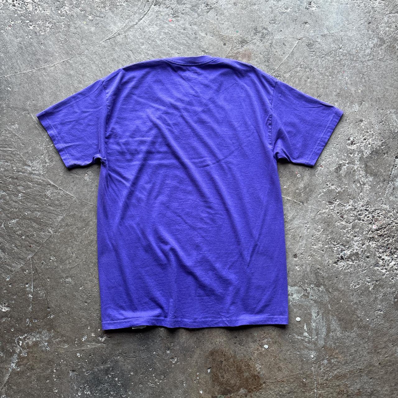 Plain Purple Champion T-shirt - L