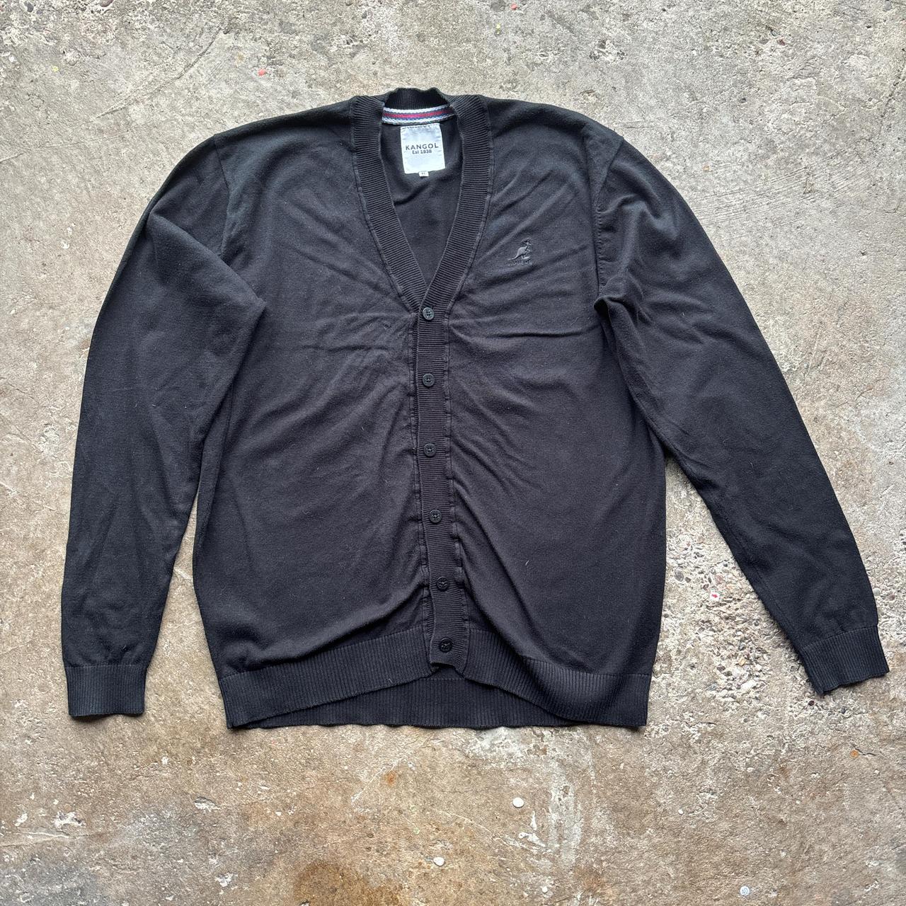 Black Kangol cardigan