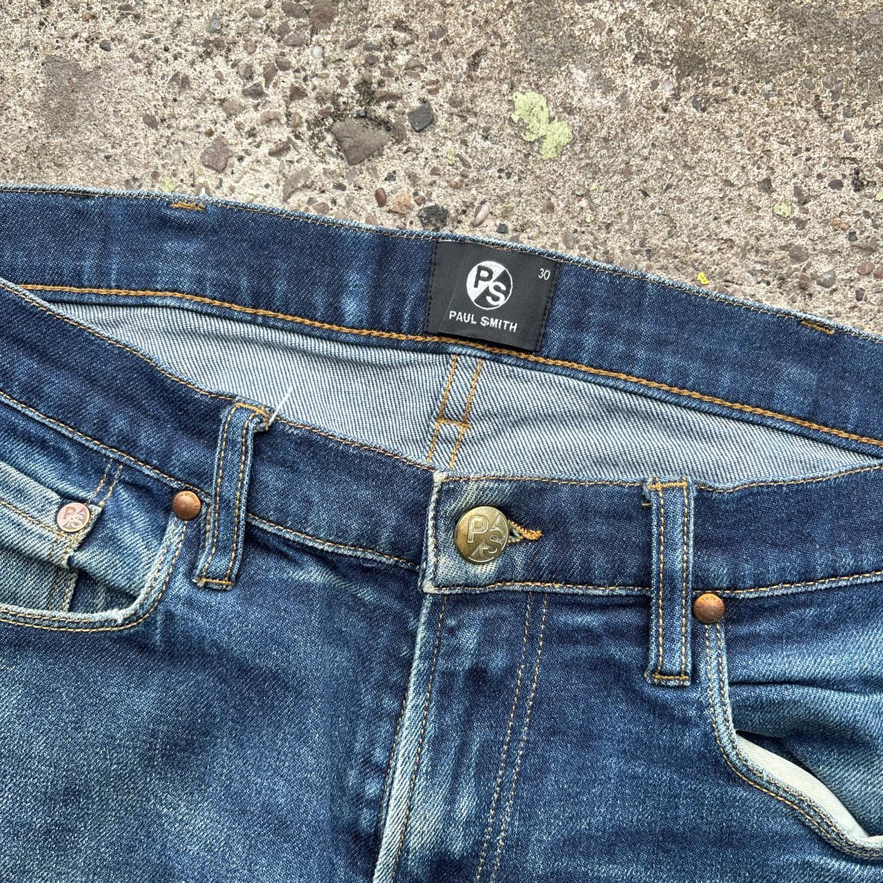 Navy blue Paul Smith straight leg denim jeans - W30