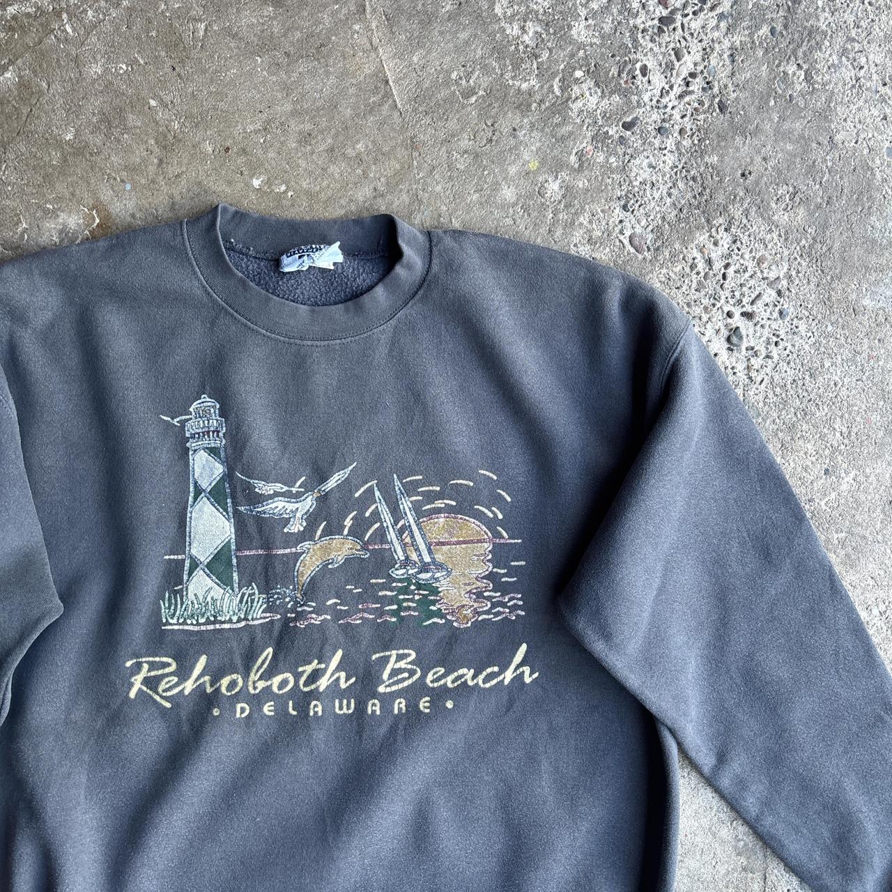 Grey Crewneck Graphic Lee Sweatshirt - L