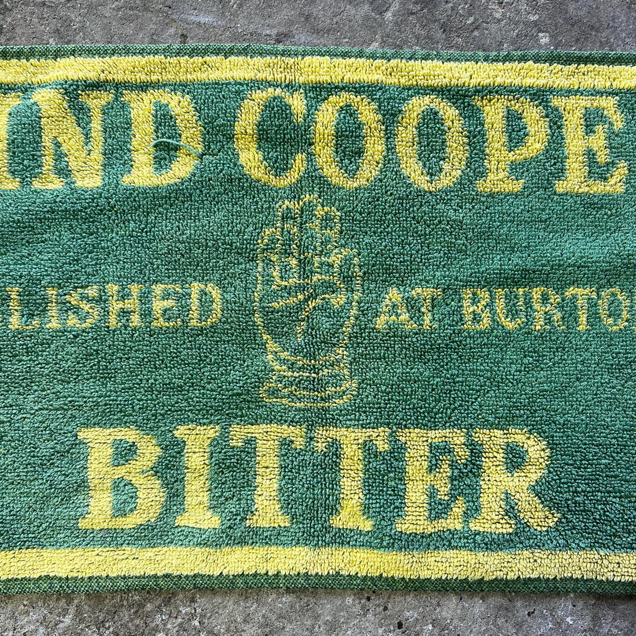 90s cotton ‘Ind Coope’ beer towel