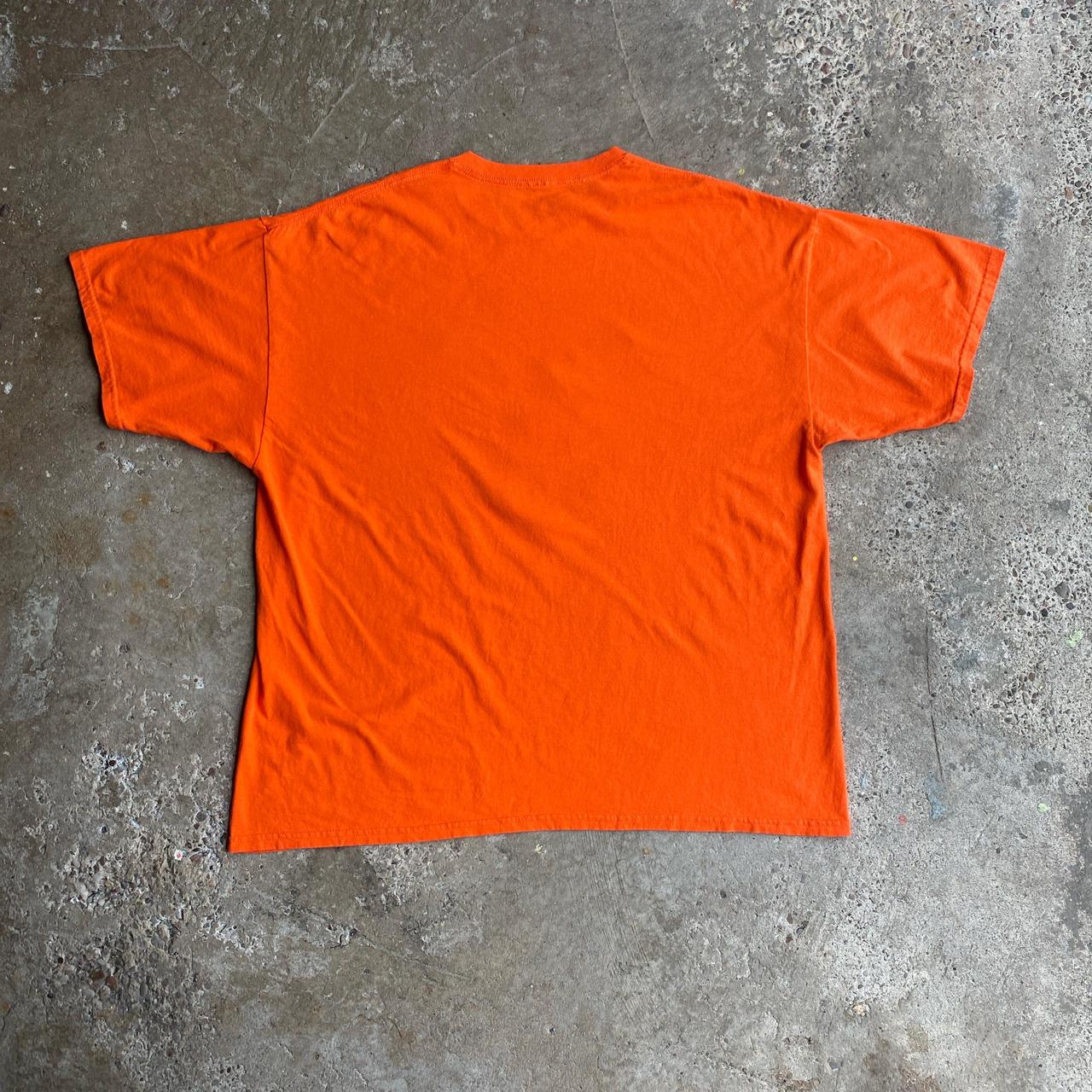 Funny Orange Graphic Beer T-Shirt - 2XL