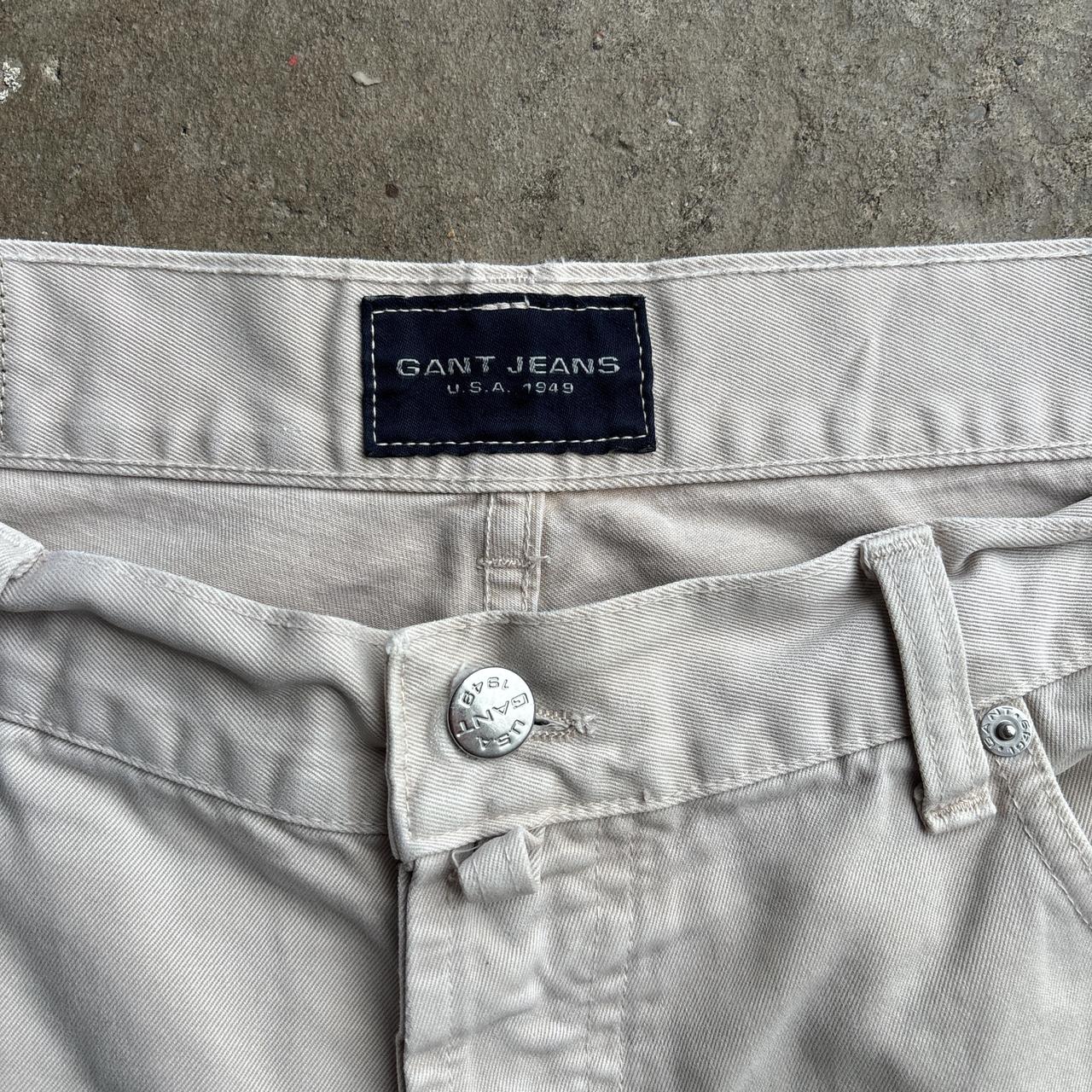 Beige ‘GANT Jeans’ Trousers