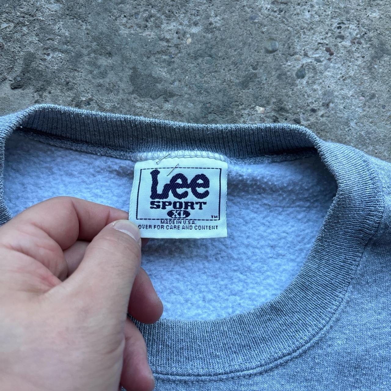 Grey 1997 Super Bowl 31 Lee Sport sweatshirt - XL