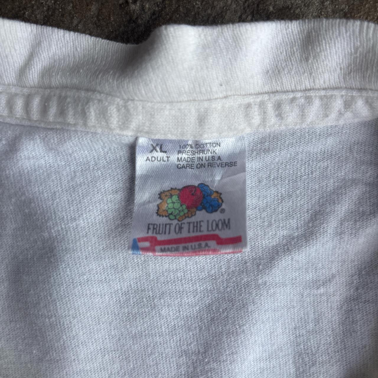 White Single Stitch Graphic T-Shirt - XL