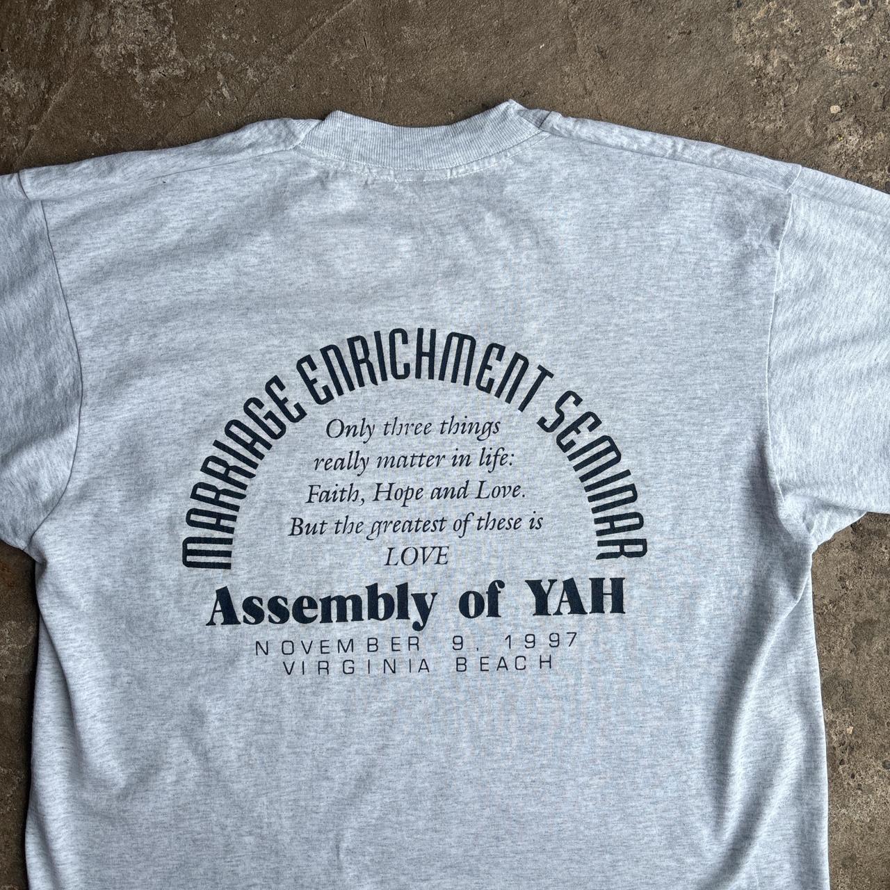 Light Grey Vintage Single Stitch Graphic T-Shirt
