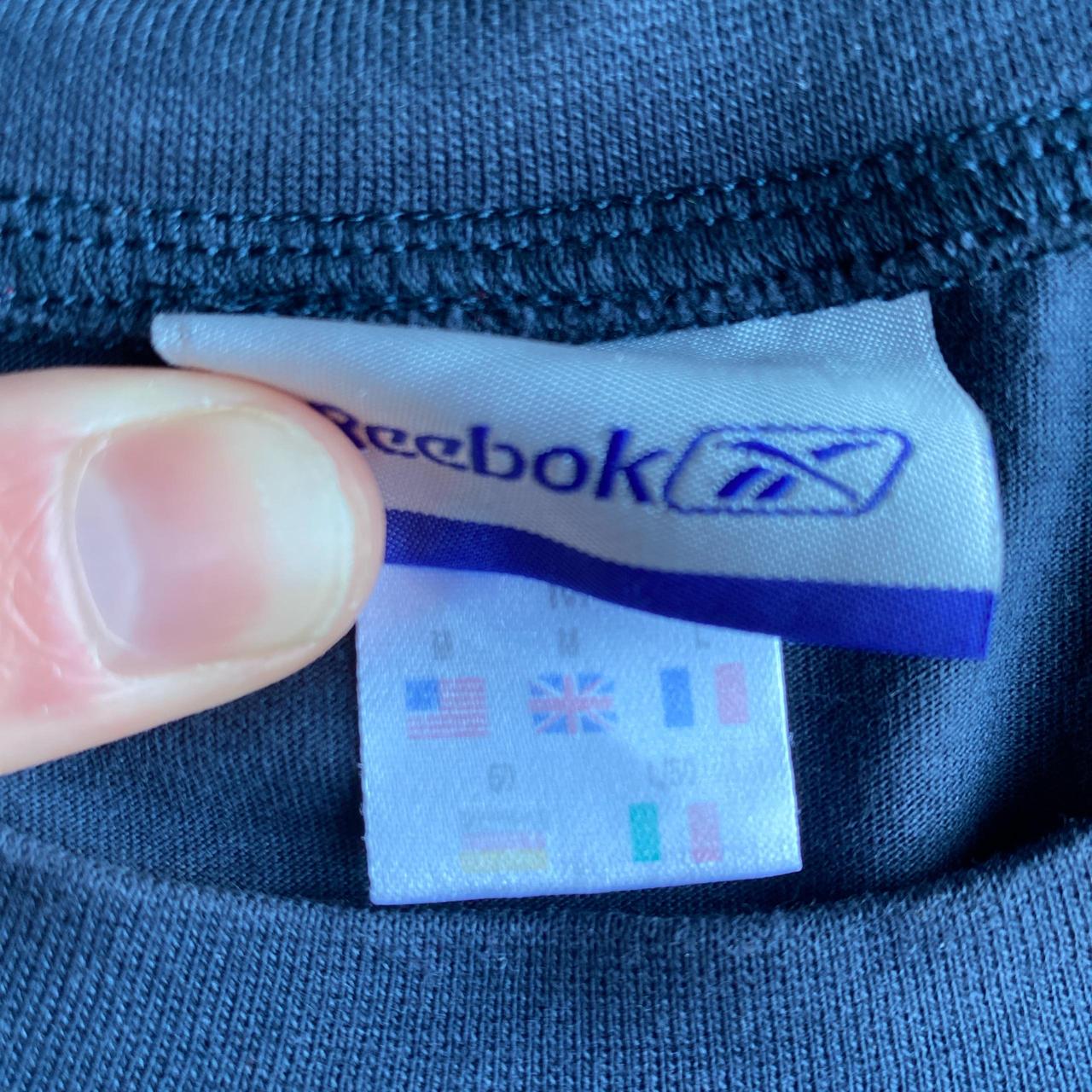 Vintage Navy Reebok Graphic T-Shirt - M