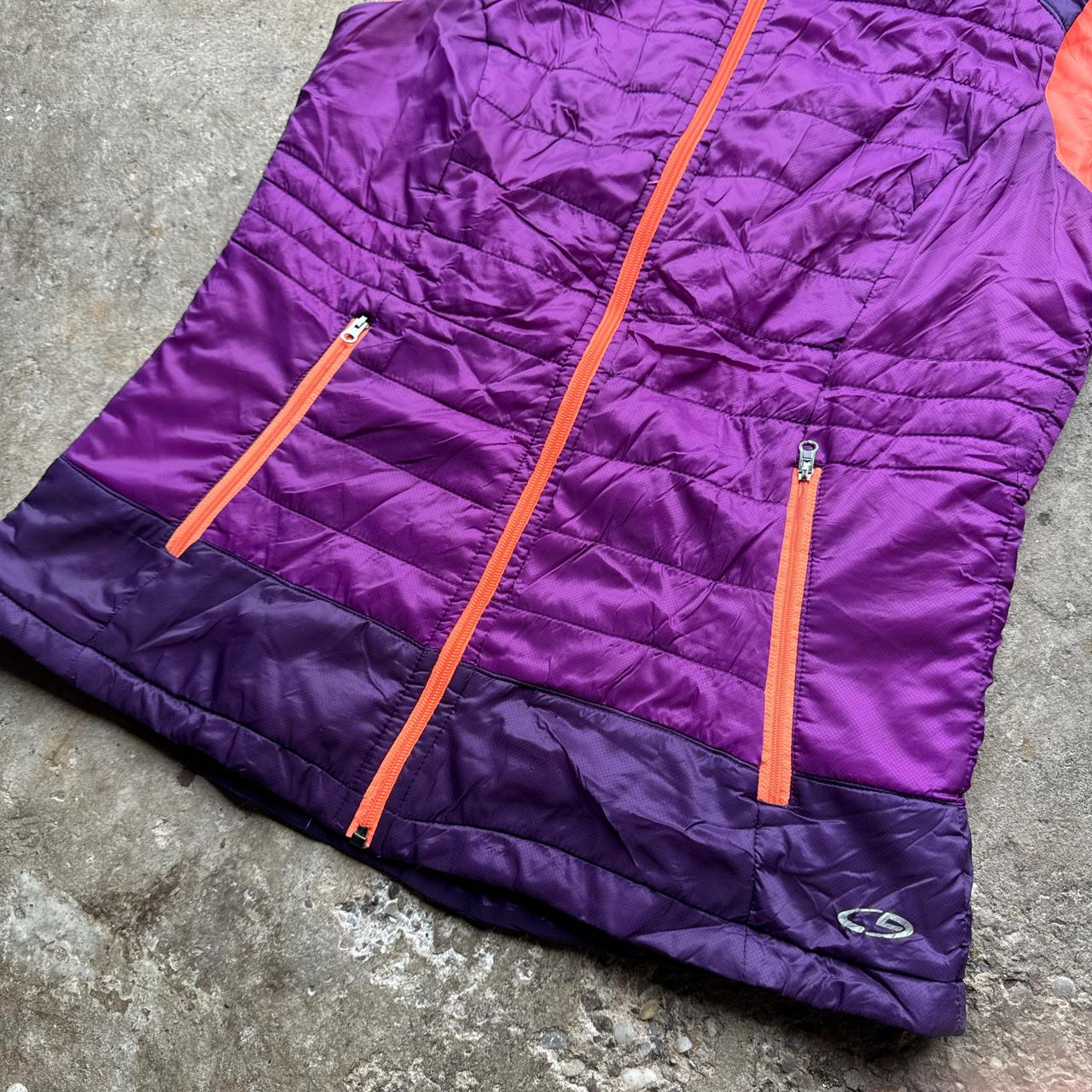 Purple Champion puffer gilet