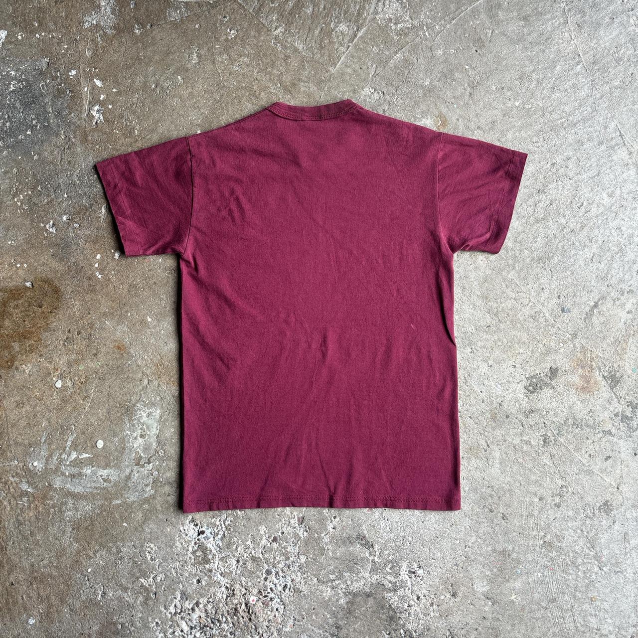 Burgundy ‘Russell Athletic Graphic Baby T-Shirt