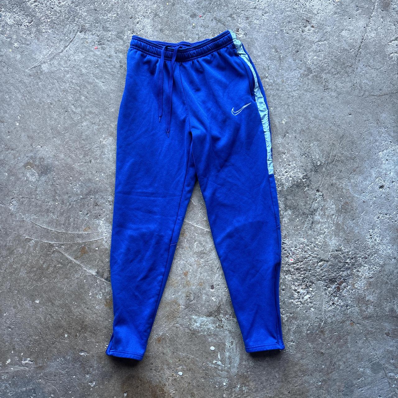 Blue Nike Dri-fit sweatpants