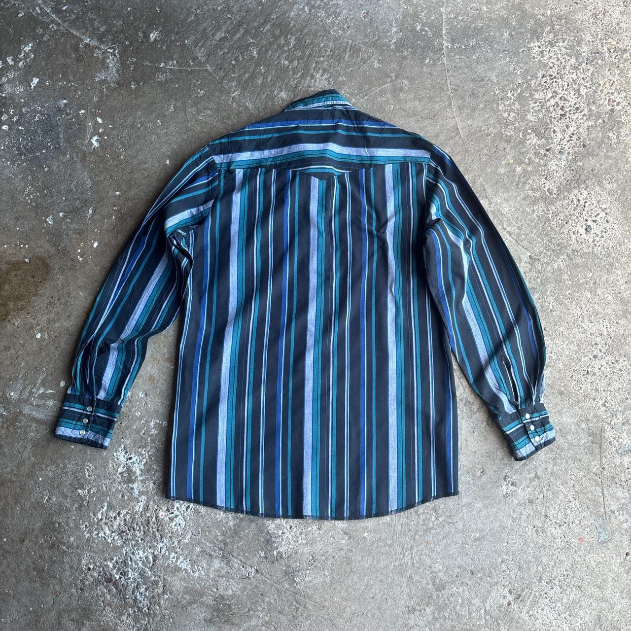 Striped Wrangler Long-Sleeve Smart Shirt