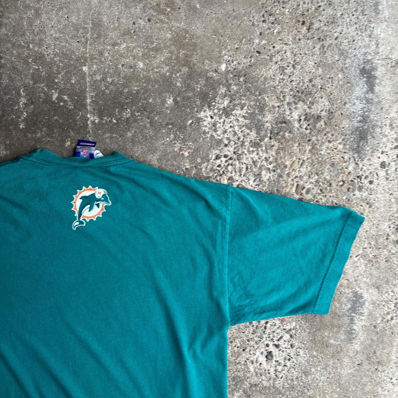Teal Miami Dolphins Graphic T-Shirt - M