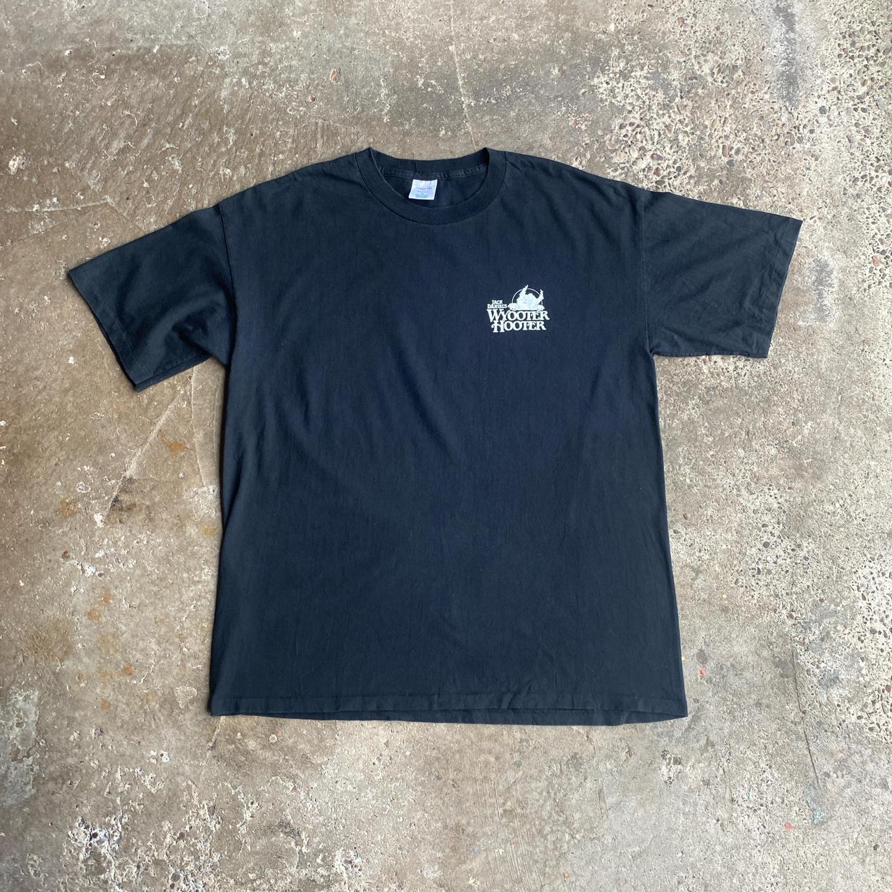 Black Vintage Jack Daniels Single Stitch T-Shirt