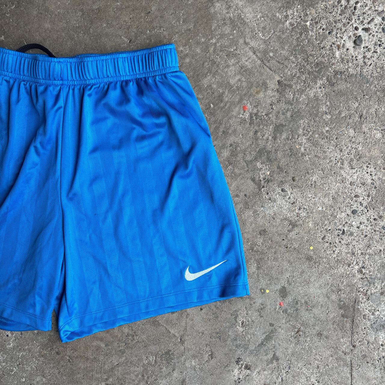 Blue Nike Dri-Fit Sports Shorts - M
