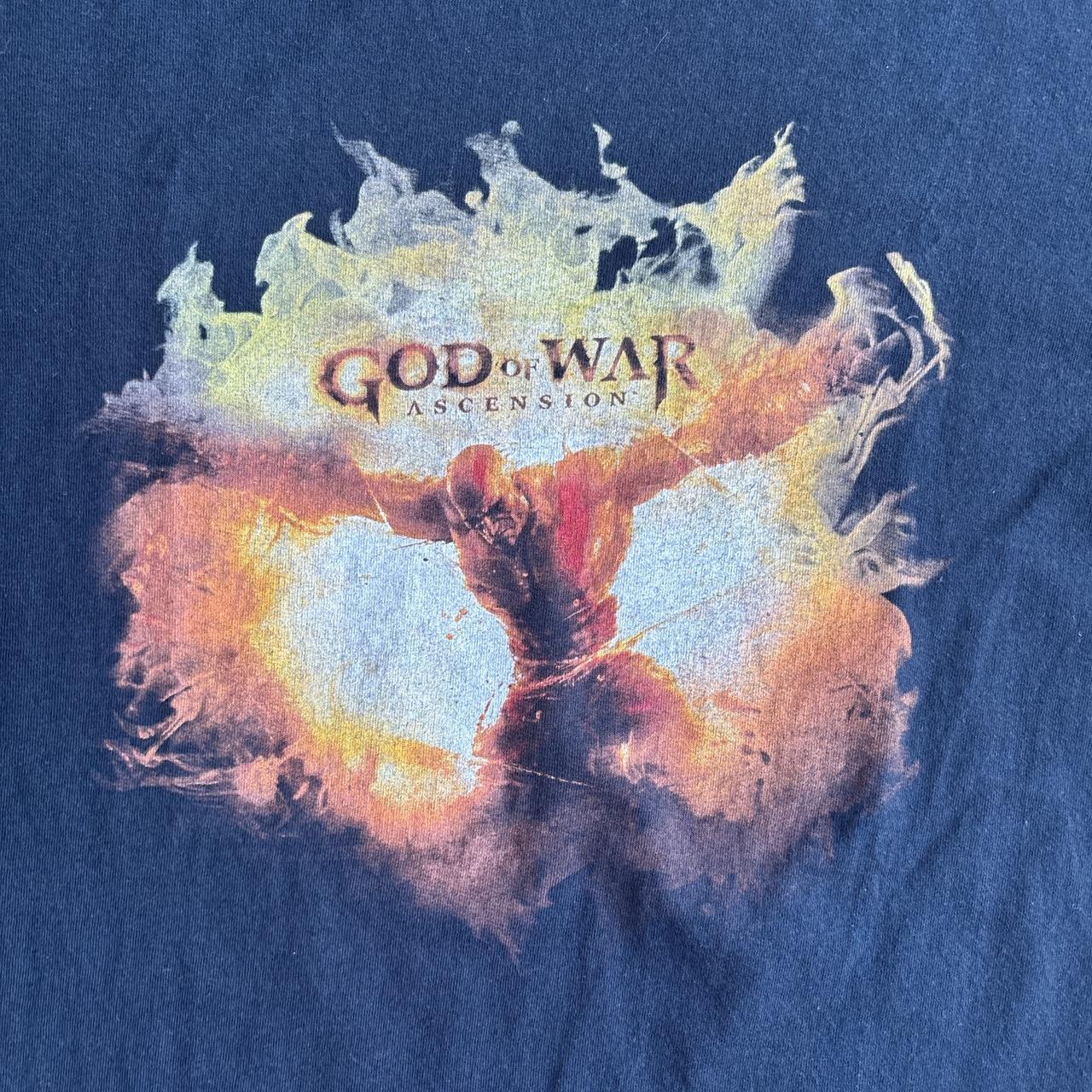 Dark Navy ‘God of War’ Graphic T-Shirt