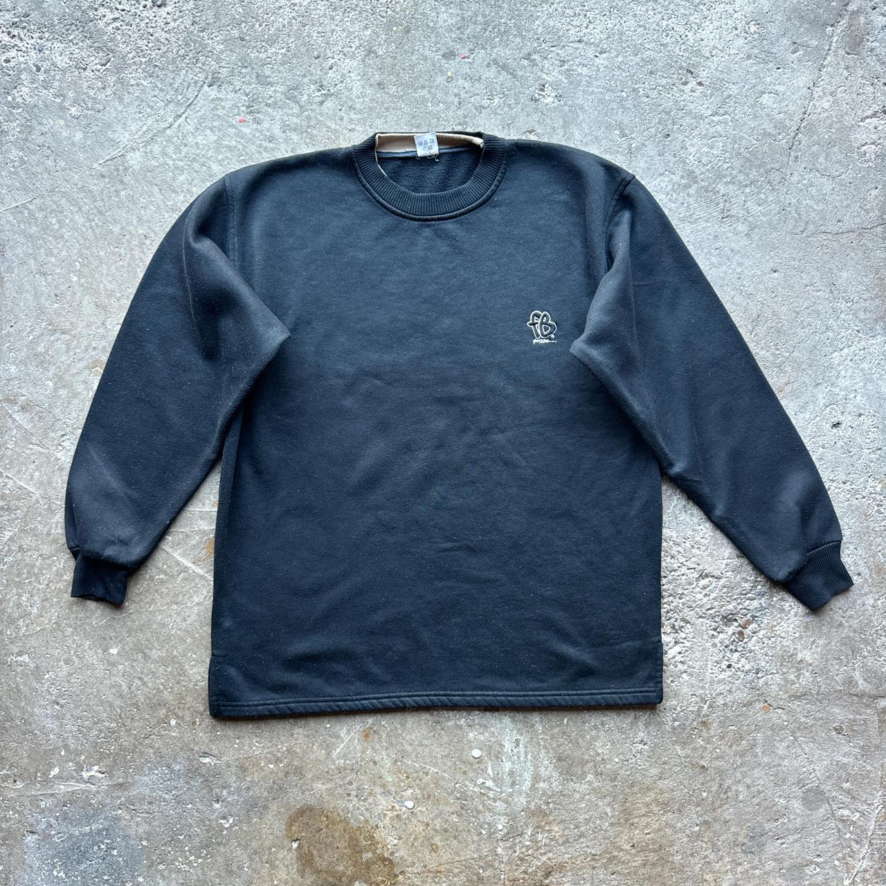 Vintage Black Fubu sweatshirt with tan detailing