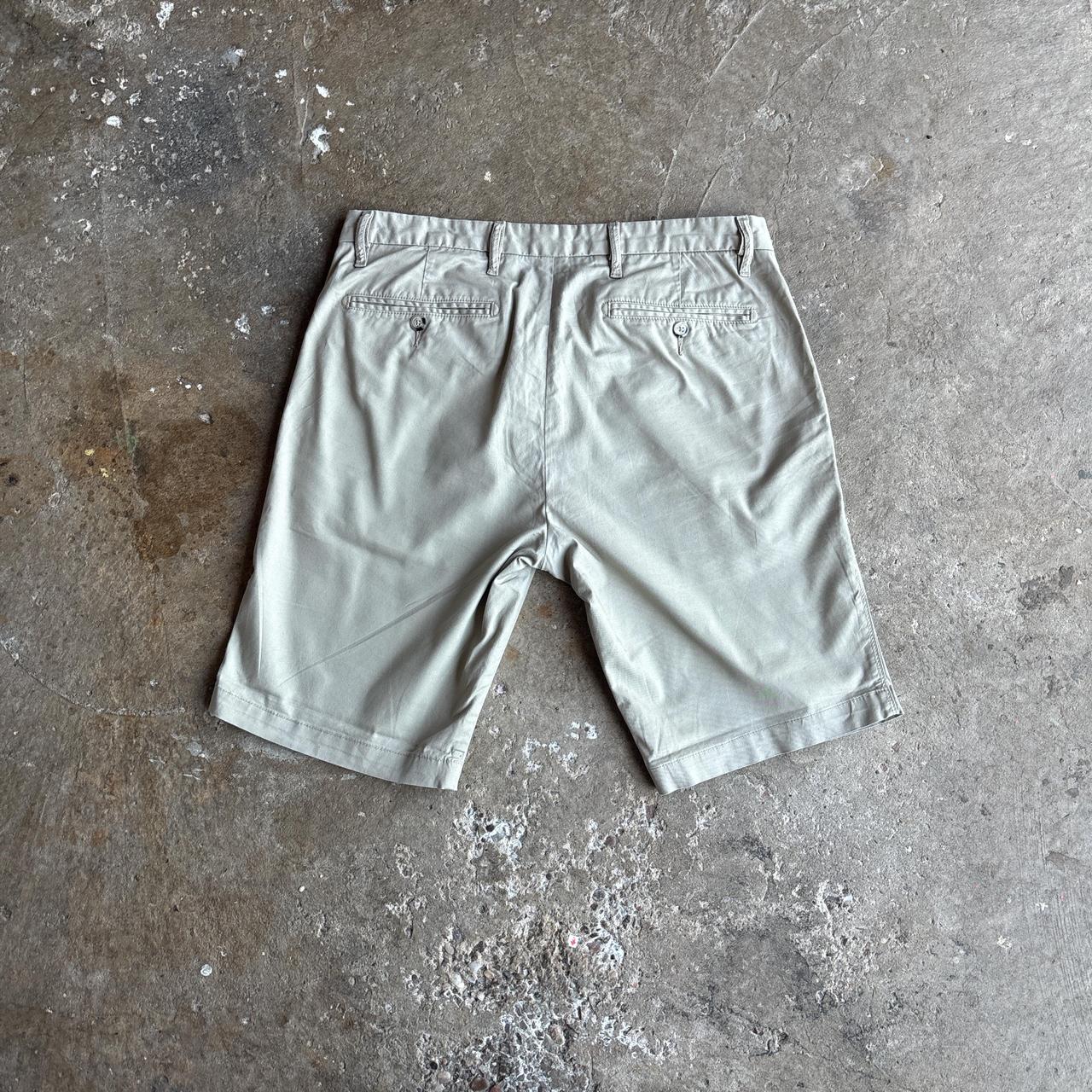 Cream DKNY Chino Shorts