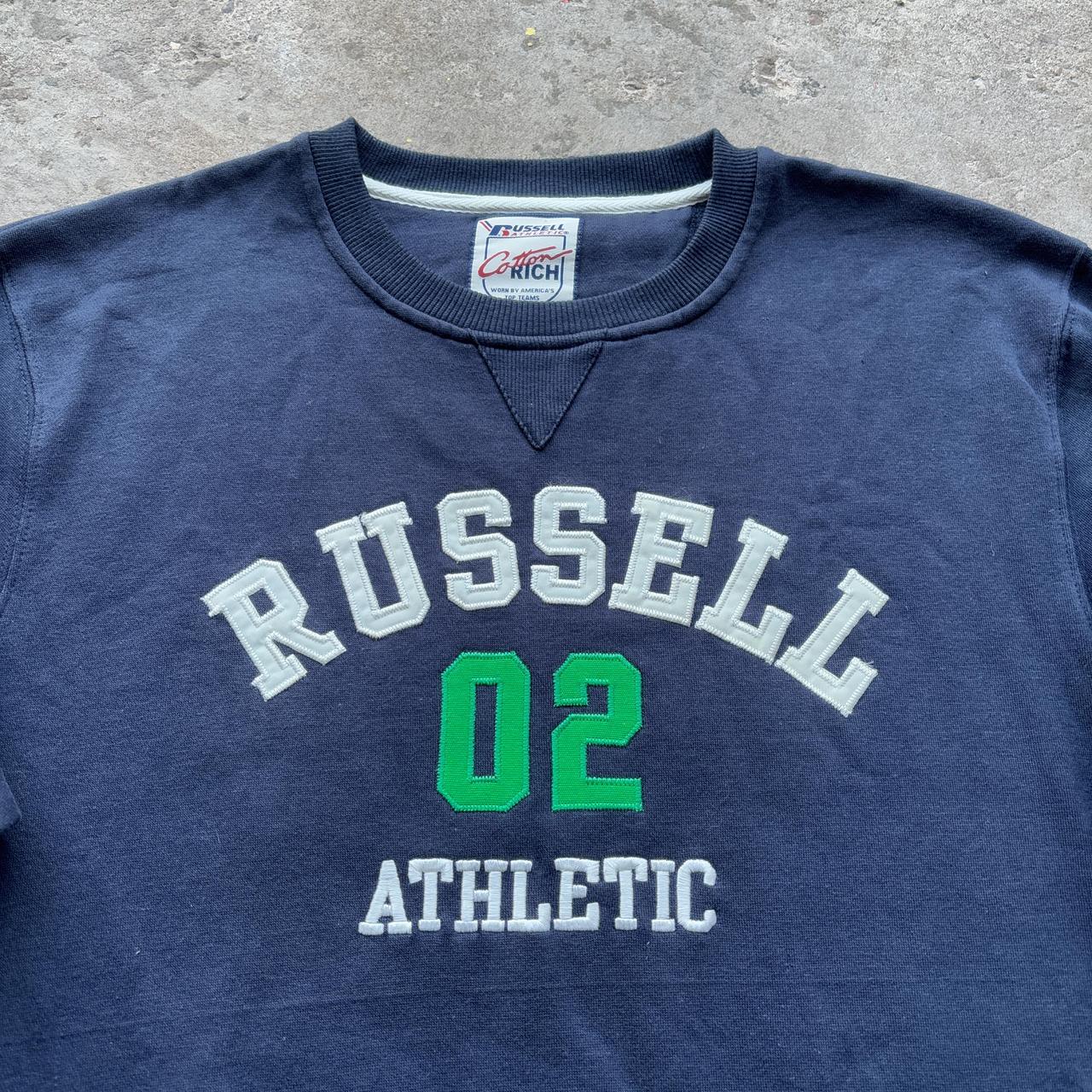 Navy Russell Athletic sweatshirt