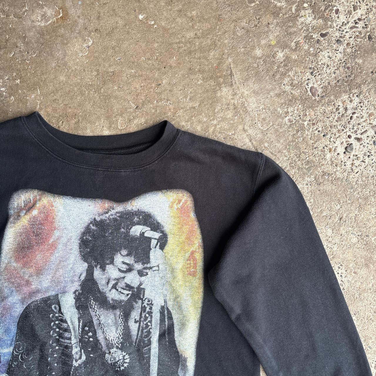 Black Jimi Hendrix Graphic Sweatshirt - M