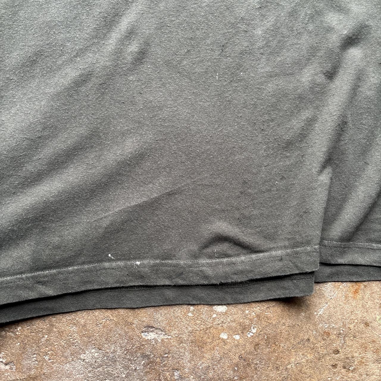 Olive Green Carhartt single pocket tee - XL