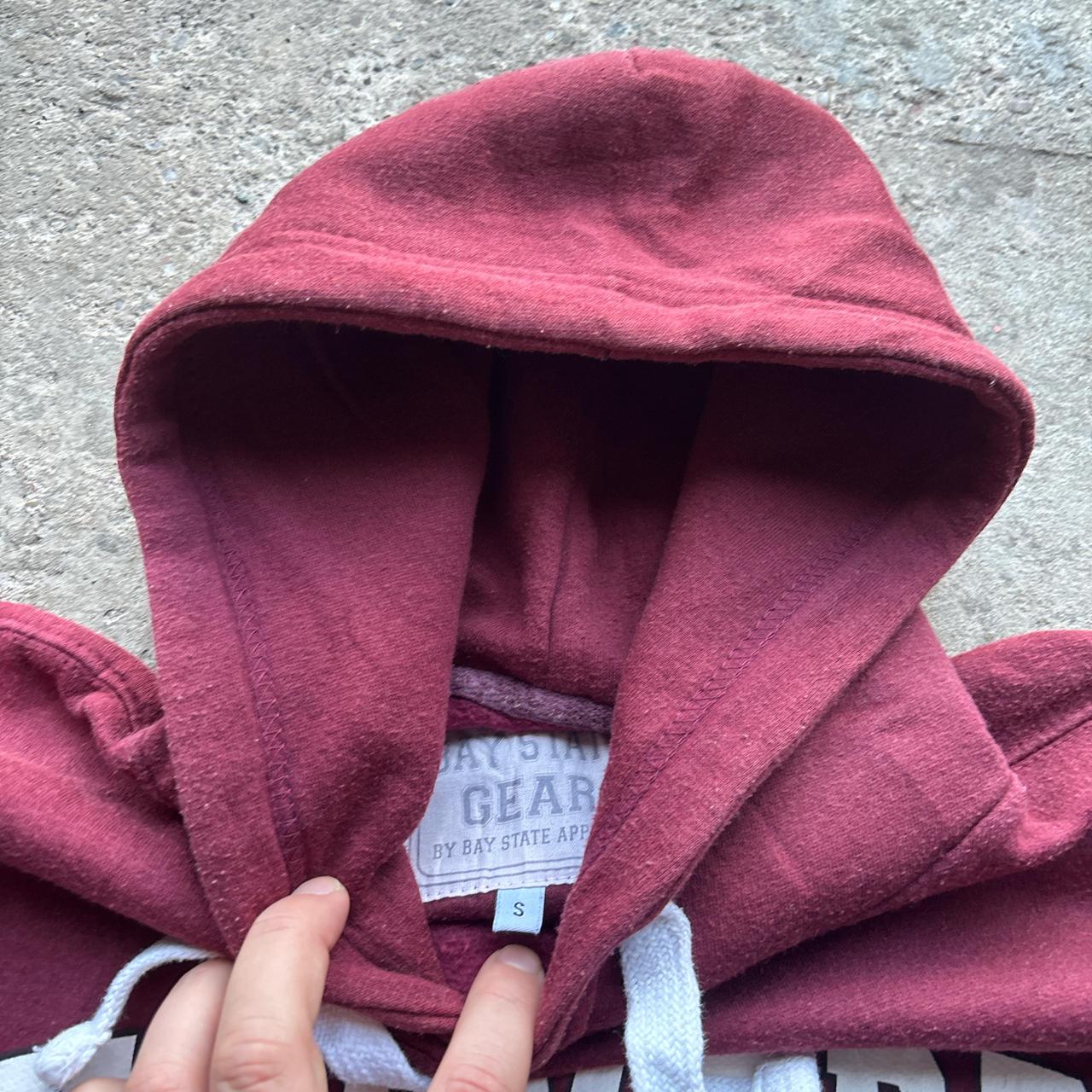 Burgundy Harvard University hoody