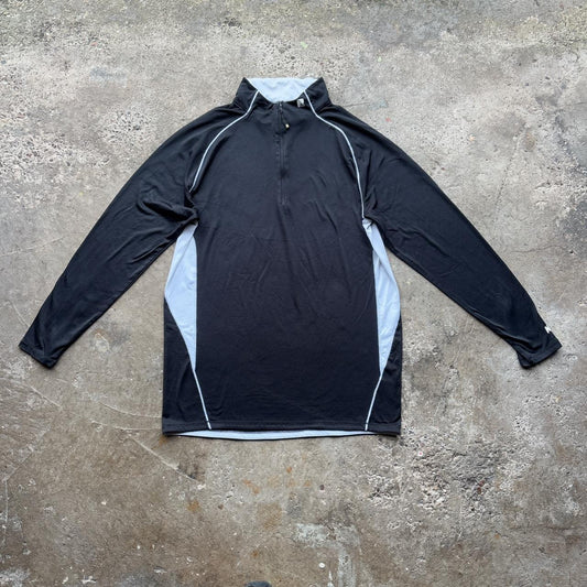 Black Nevica active wear quarter-zip