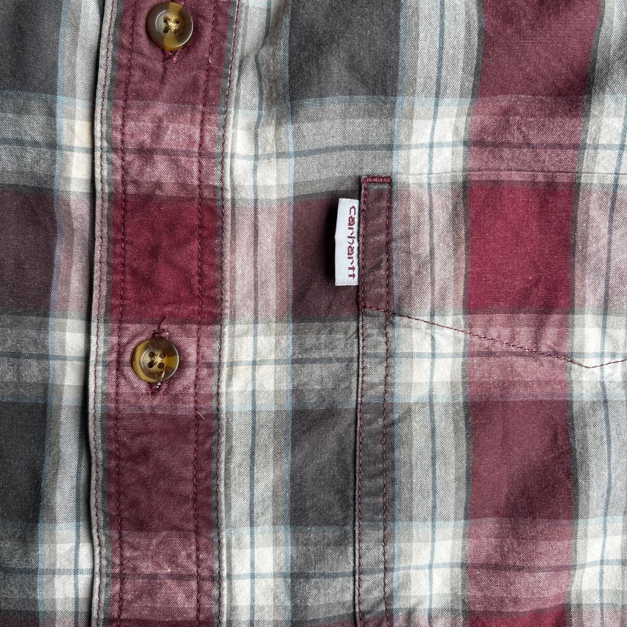 Red & Black Checkered Carhartt Shirt