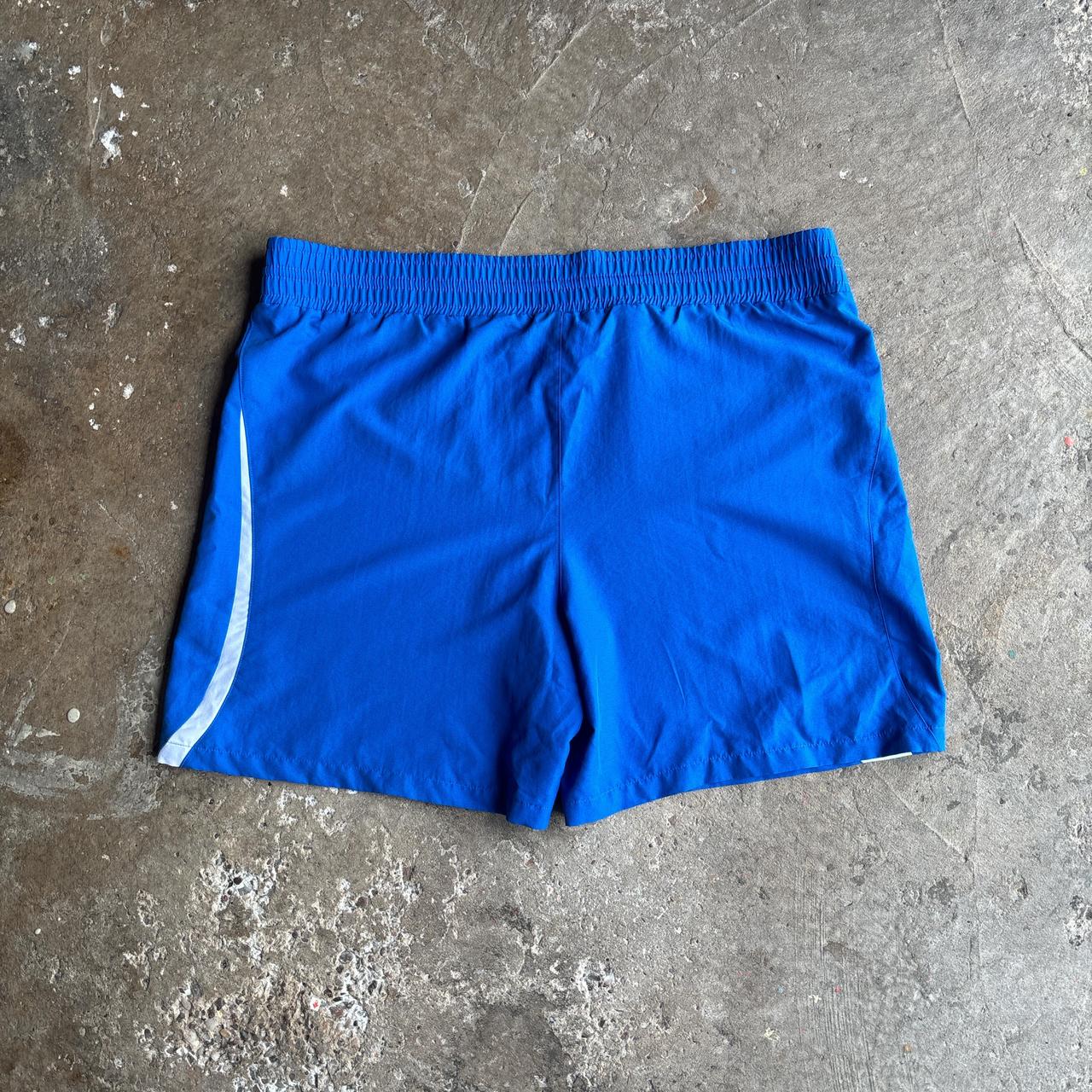 Blue Puma Italy Football Shorts