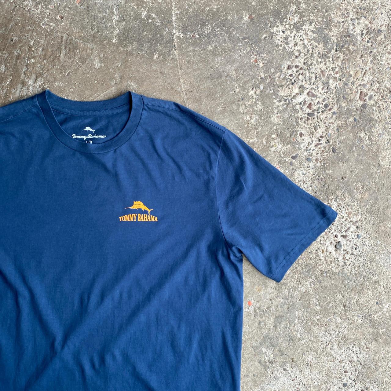 Navy Tommy Bahama Graphic T-Shirt - L