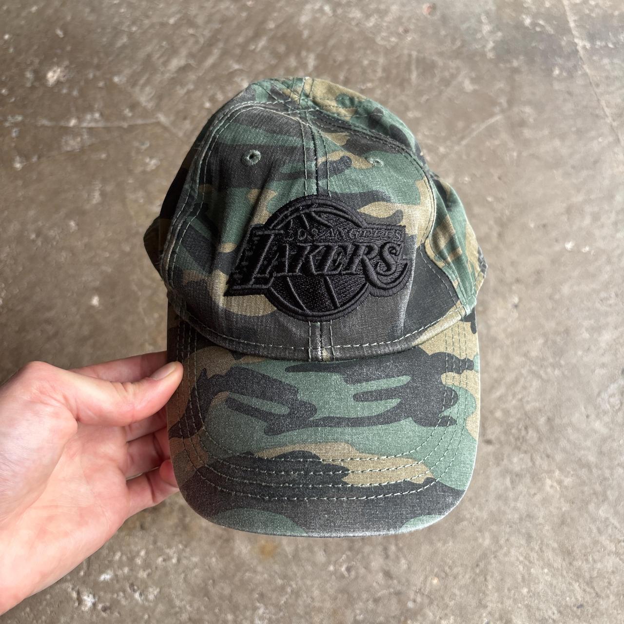 Los Angeles Lakers Camo Cap
