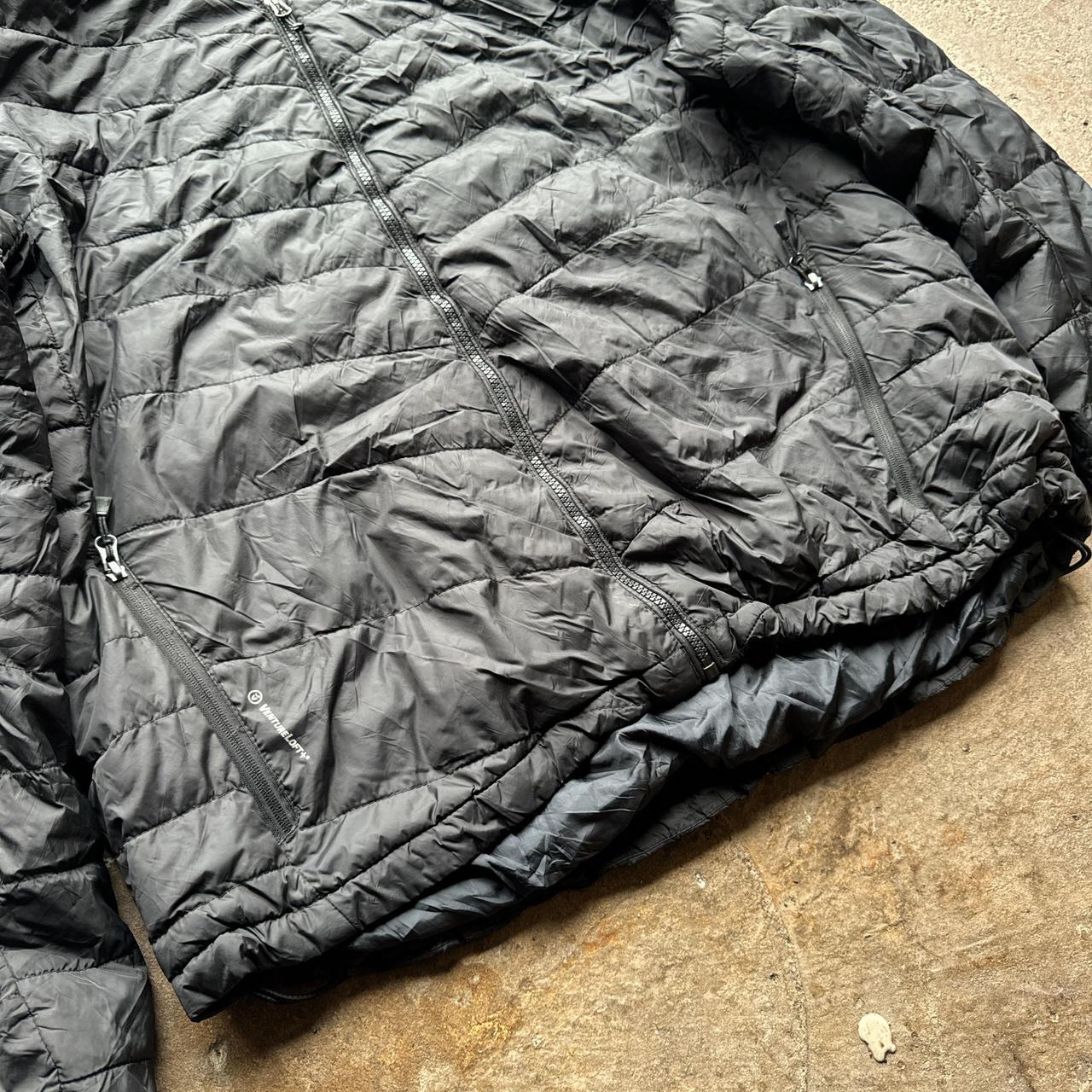 Black Champion puffer jacket