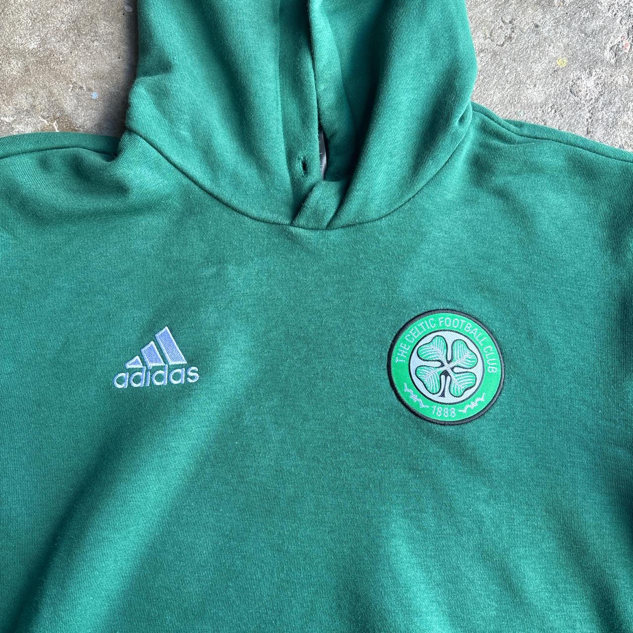 Green Adidas Celtic Hoodie