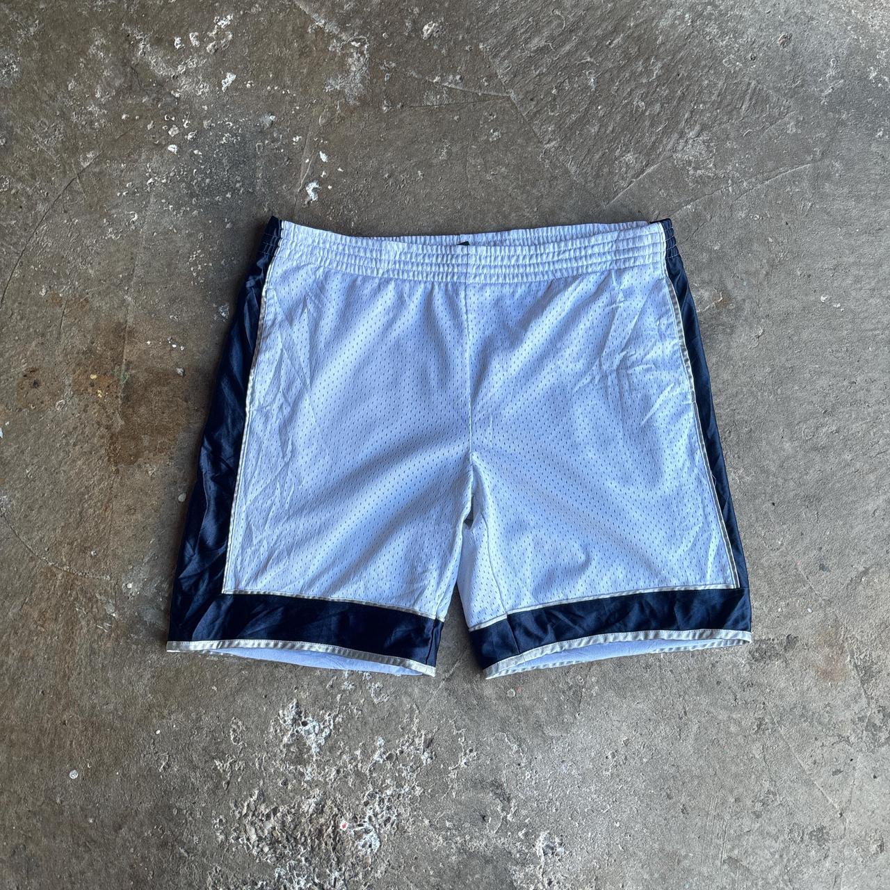 White & Blue ‘Footaction’ Basketball Shorts