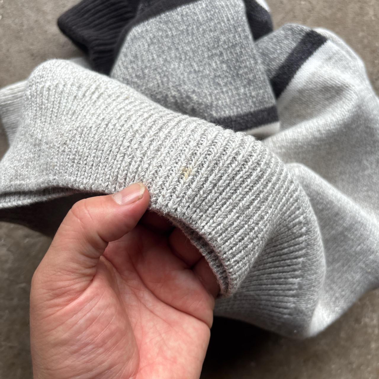 Vintage Grey Chaps knitted sweatshirt - M