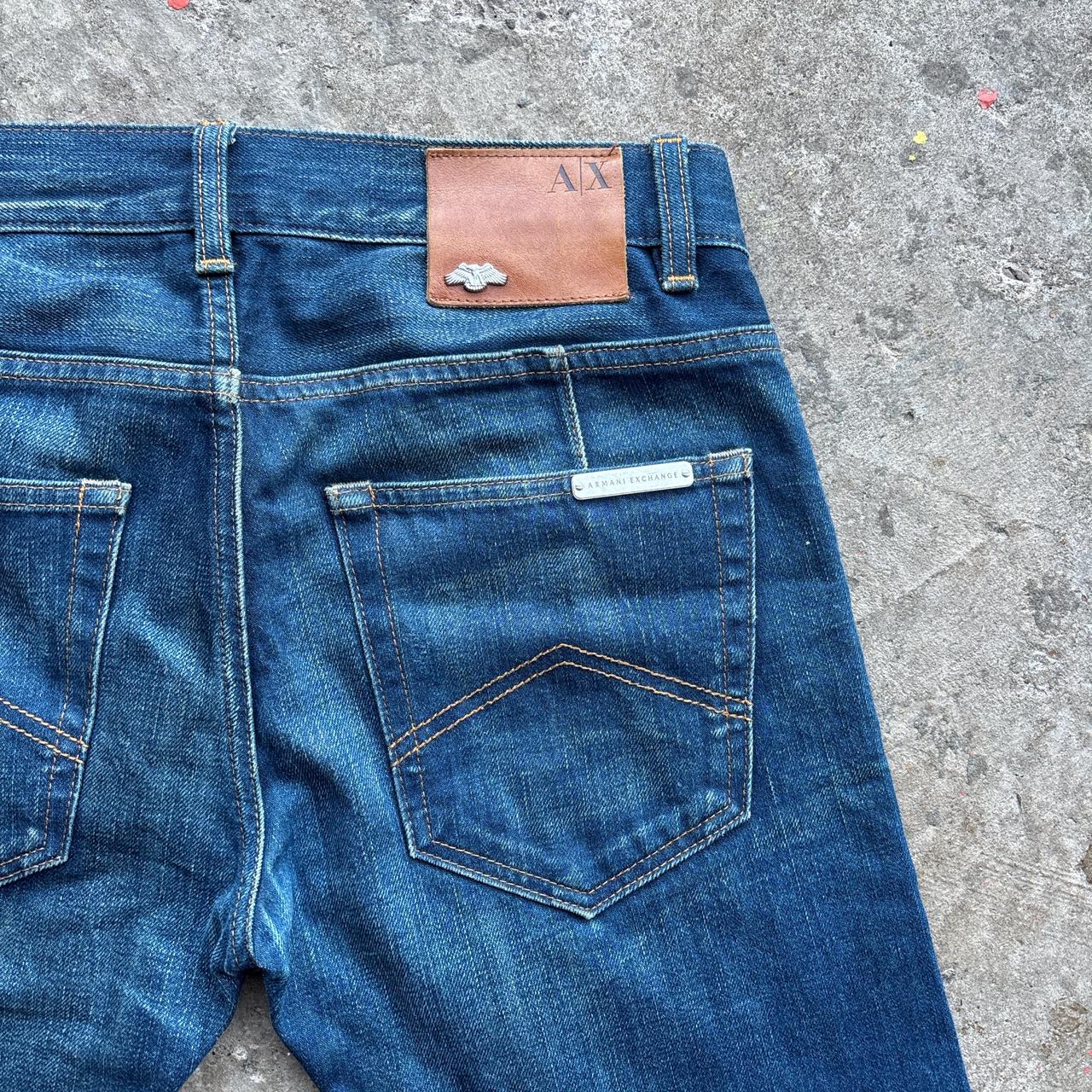 Armani Exchange Denim Blue Skinny Jeans