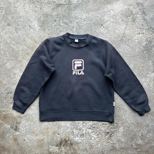 Black and pink Fila sweatshirt