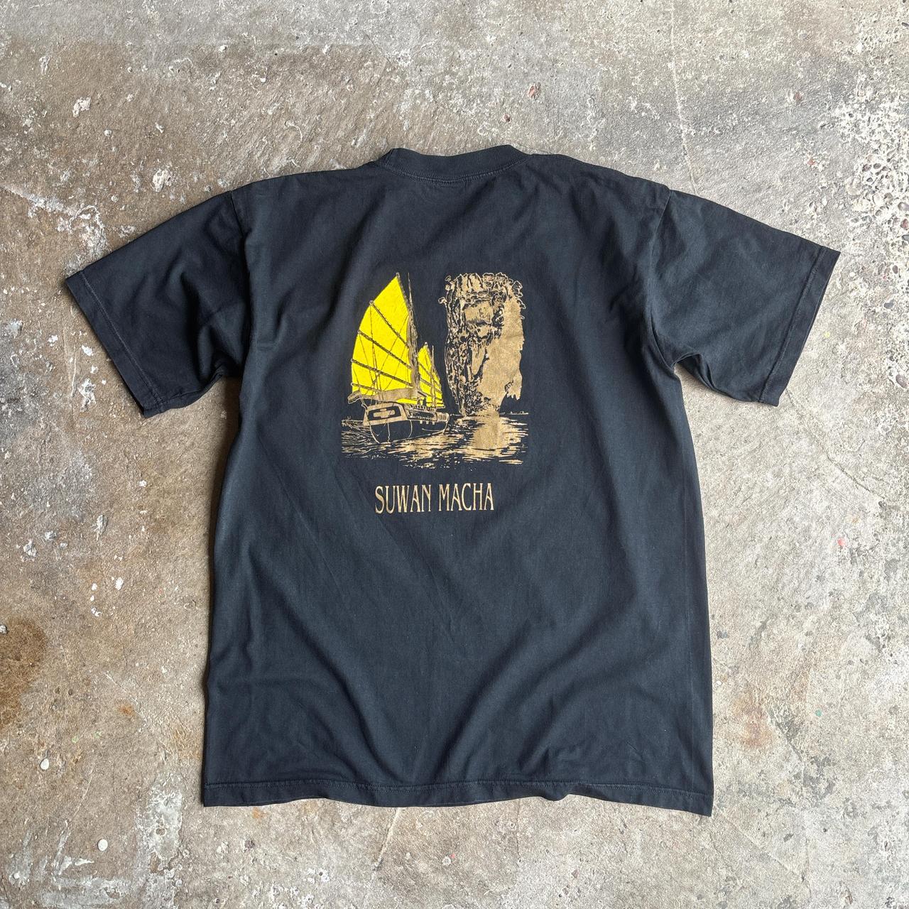 90s Quiksilver ‘Suwan Macha’ graphic t-shirt - XL