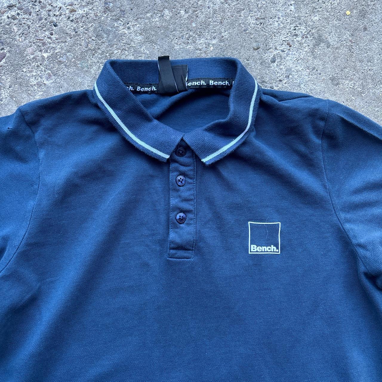 00s Navy Bench polo shirt - S