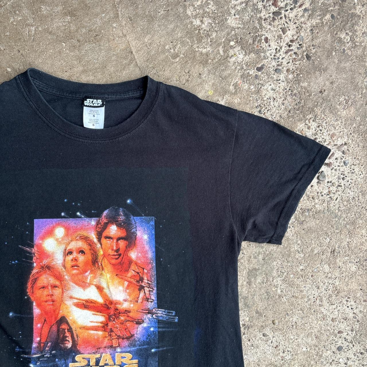 Black Vintage Star Wars ‘A New Hope’ Graphic T-Shirt