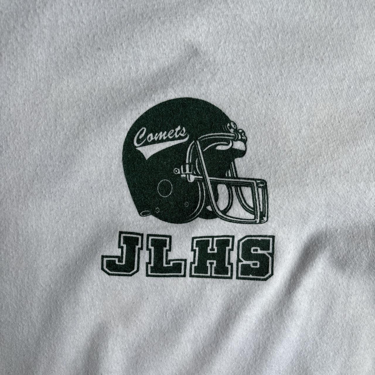 White Graphic American Football T-Shirt - XL