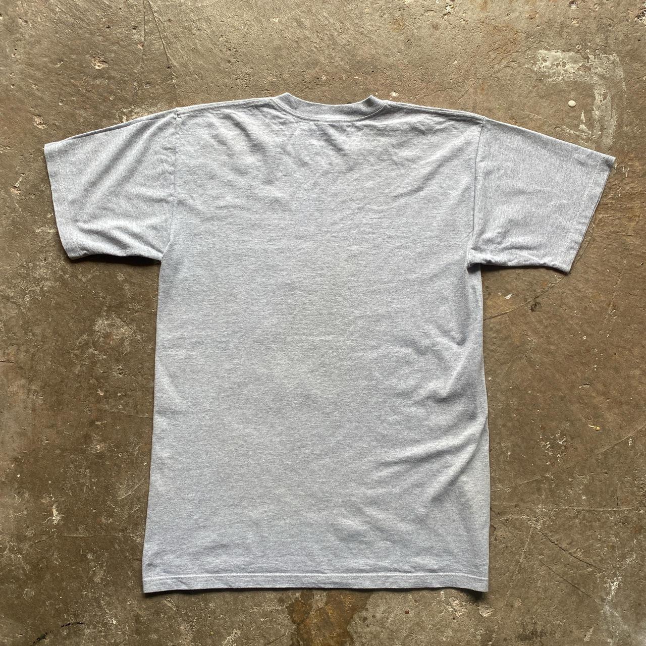 2000 Labatt Blue grey graphic t-shirt