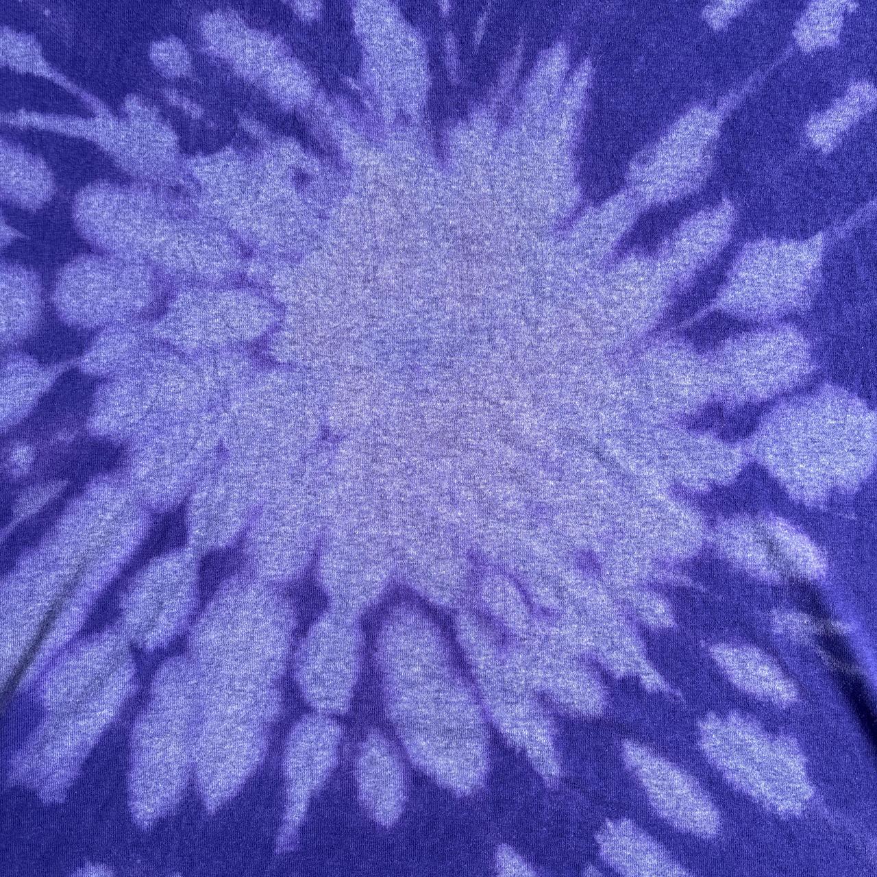 Vintage Purple Tye Die Single Stitch Graphic T-Shirt