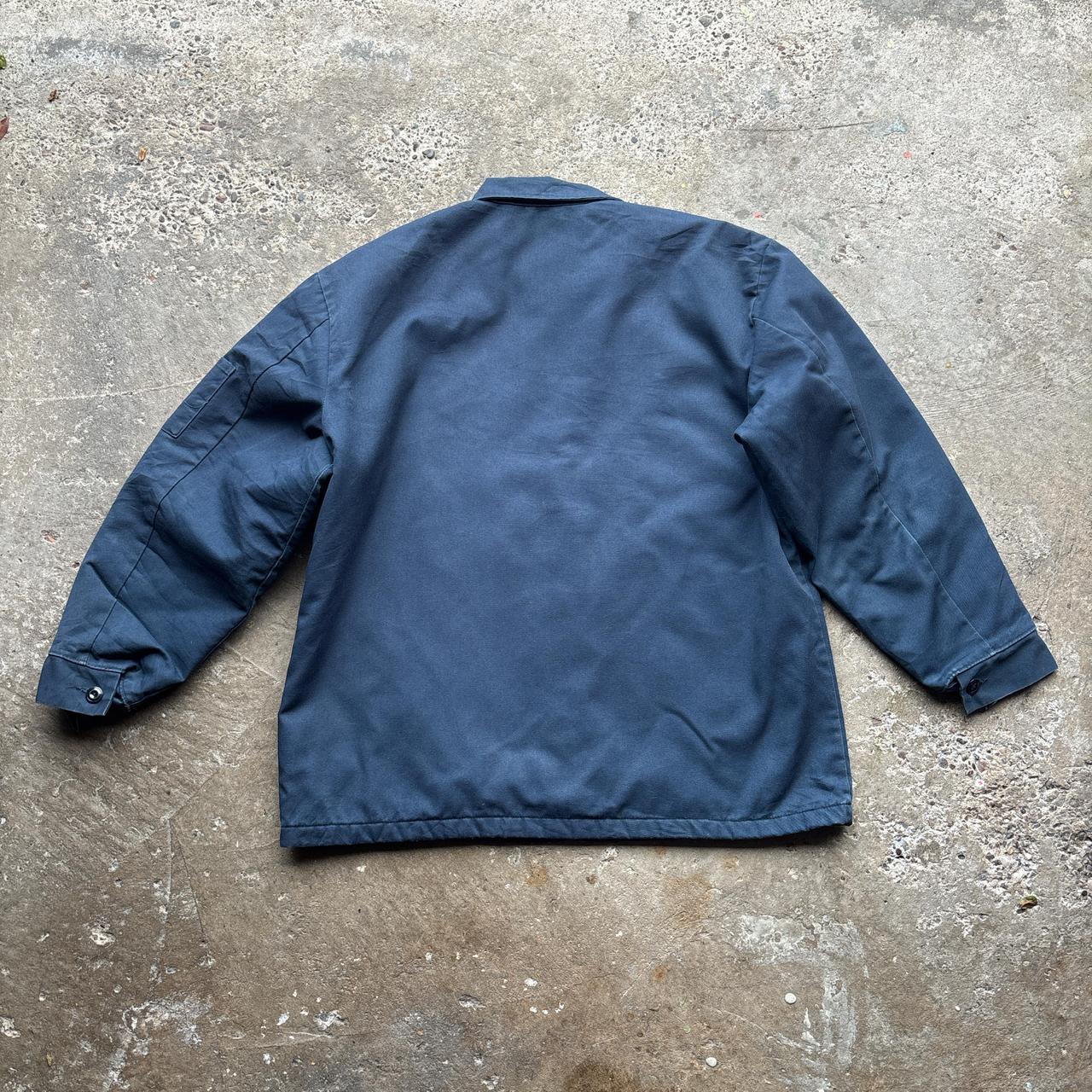 Navy Red Cap workwear jacket - XL